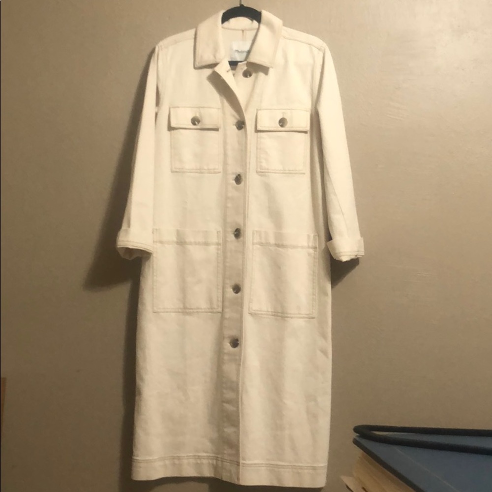 Madewell button up dress